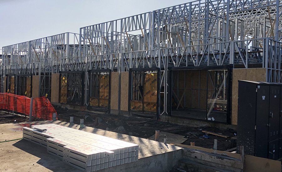 Steel framing offers a faster, more accurate solution with less waste onsite.