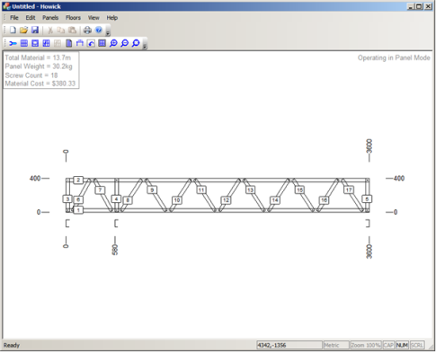 Howick Panel Software