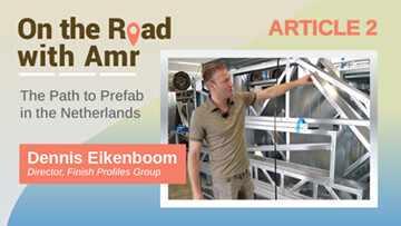 Amr Raafat visits Finish Profiles to discuss the future of affordable housing