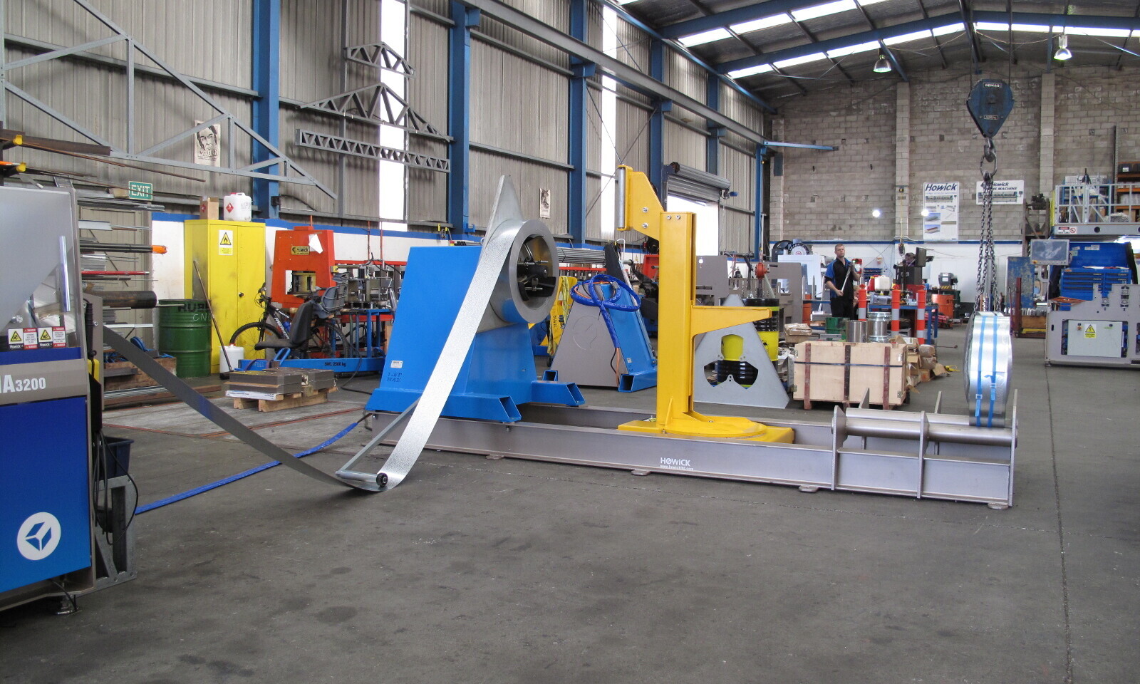 Dedicated CoilLoading System Howick Ltd