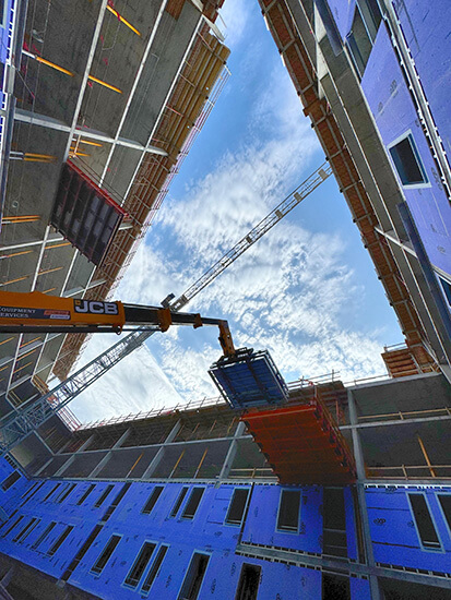 SLS Building Systems - Mercy Hall at Loyola University, New Orleans, Louisiana