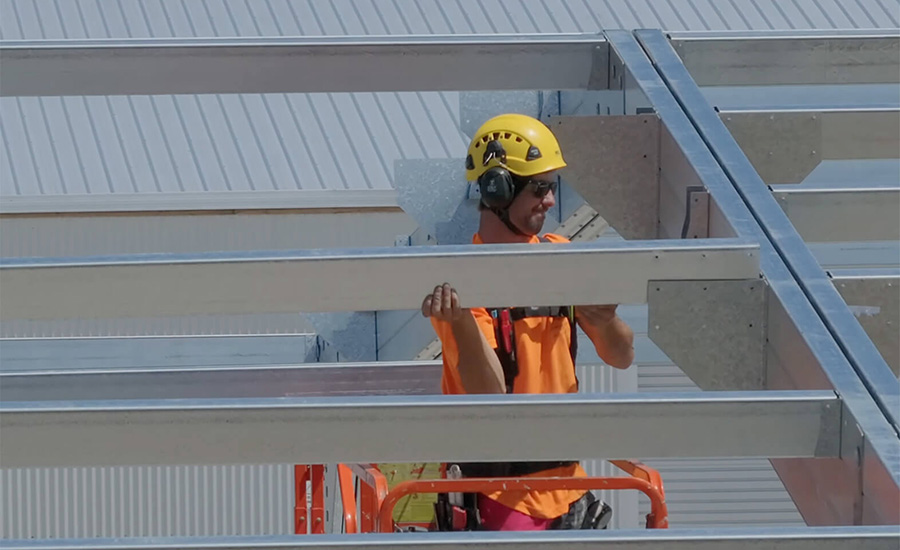 Central Steel Framing - Smoking Joe’s Honey 650sqm (6997sqft) shed installed in one day