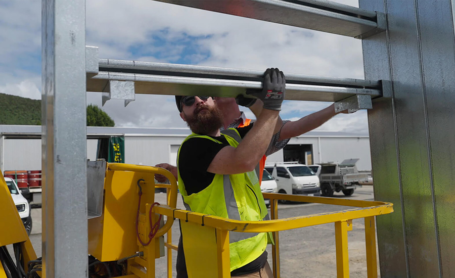 Central Steel Framing - Smoking Joe’s Honey 650sqm (6997sqft) shed installed in one day