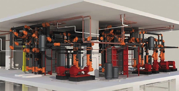 MCP’s pre-assembly MEP wall kits 