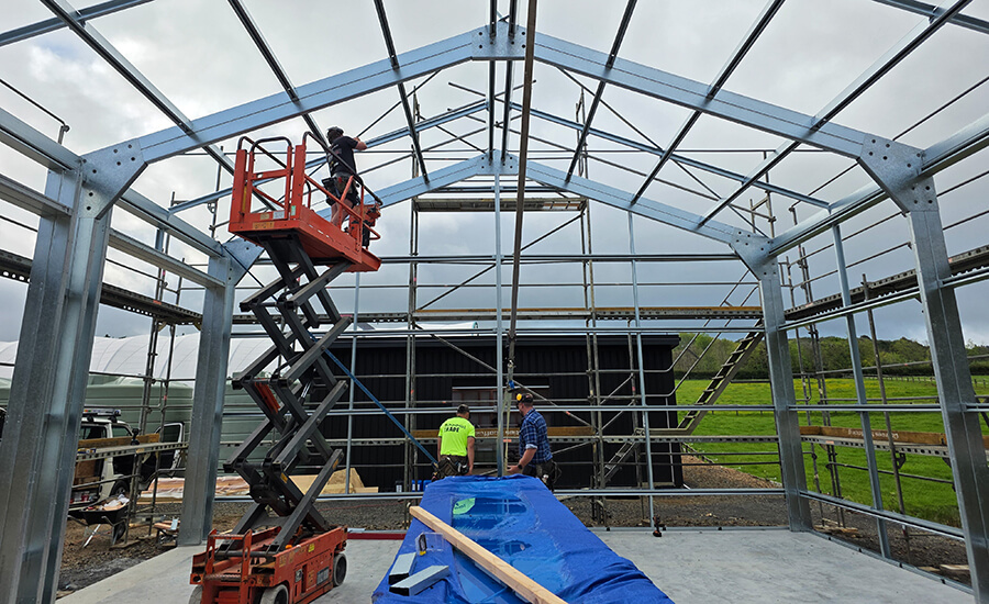 Shed Living NZ Ltd - Hybrid Shed, Auckland, NZ