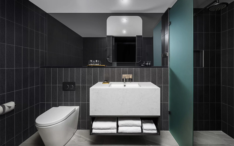 sync industries bathroom pod