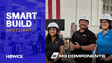 SMART BUILD SPOTLIGHT: M3 Components - Leading the way in industrialised construction