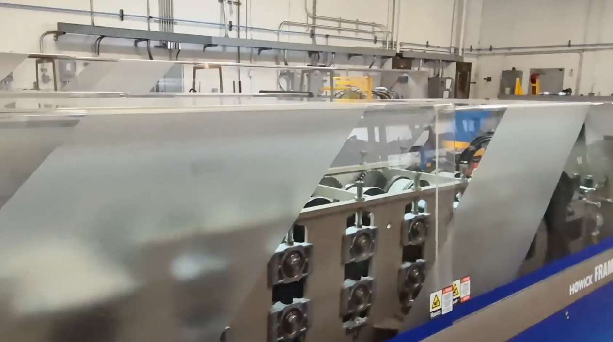 Howick machines in action - image courtesy of All Metal Framing