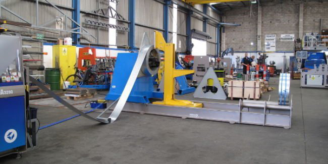 howick foll forming machine decolier