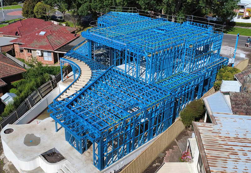 Steel Frames Direct – Luxury Residence - Berwick, Australia