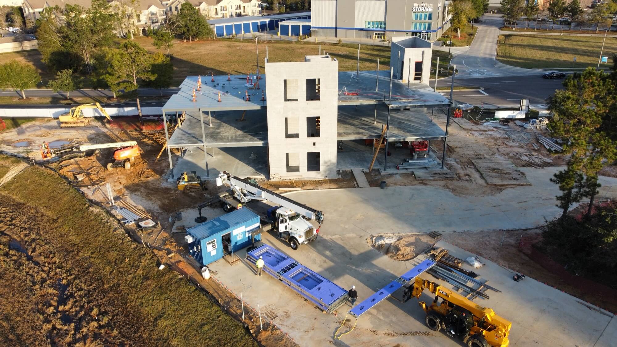SLS Building Systems - Brewster Office Building - Louisiana, USA