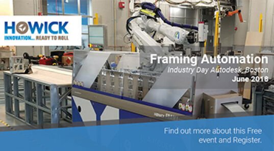 Framing Automation Event with Autodesk